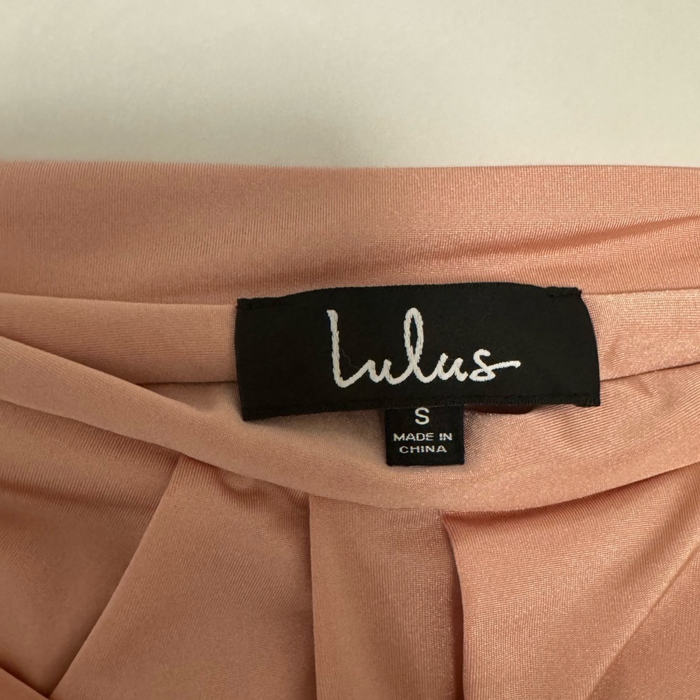 Lulus convertible blush pink Dress - Picture 5 of 5